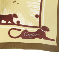 Cartier Seidencarré with jungle motif