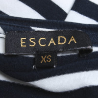 Escada T-shirt met streeppatroon