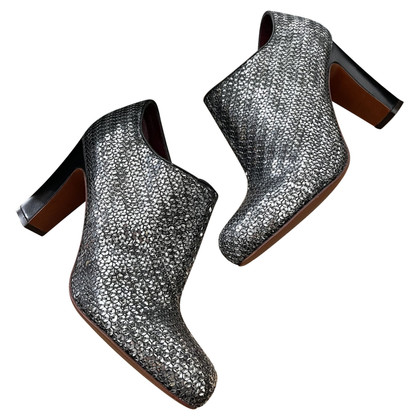 Marc By Marc Jacobs Wedges Leather in Silvery