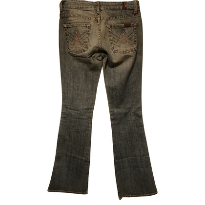 7 For All Mankind Jeans aus Jeansstoff in Blau