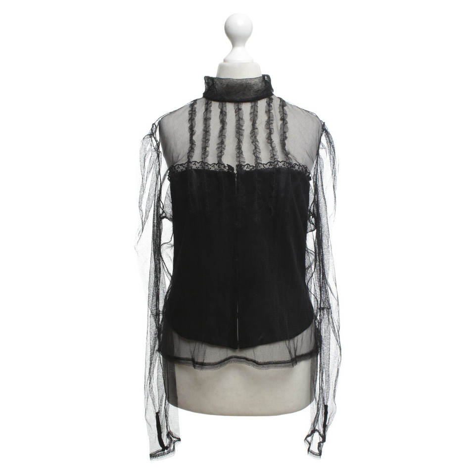 Sport Max Corsage with transparent top