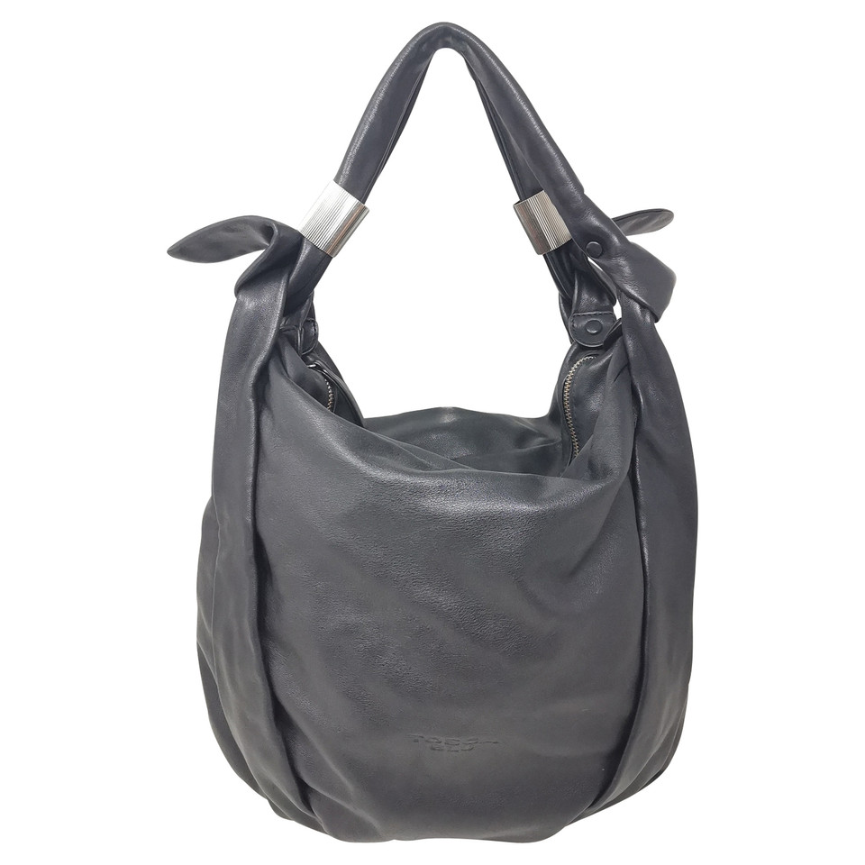 Tosca Blu Tote bag Leather in Black