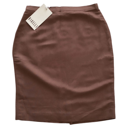Marella Skirt Linen in Brown