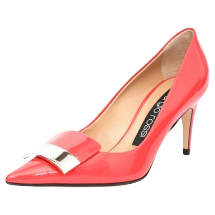 Sergio Rossi Pumps/Peeptoes Patent leather in Red