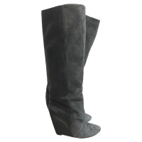 Isabel Marant Boots Leather in Grey
