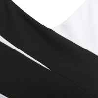Escada Kleid in Schwarz/Weiß
