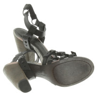 All Saints Sandals with block heel