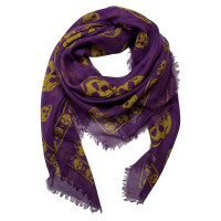 Alexander McQueen Echarpe/Foulard en Violet