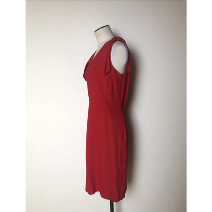 Red Valentino Kleid aus Viskose in Rot