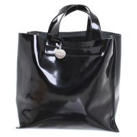 Furla Handbag Patent leather in Black