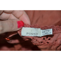 Pinko Jurk Viscose in Roze