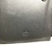 Mcm Täschchen/Portemonnaie aus Leder in Schwarz