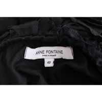 Anne Fontaine Blazer aus Baumwolle in Schwarz