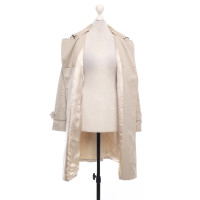 Sandro Jacke/Mantel aus Baumwolle in Beige