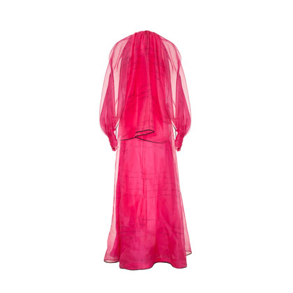 Genny Kleid aus Seide in Rosa / Pink
