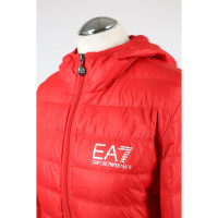 Emporio Armani Jacke/Mantel in Rot