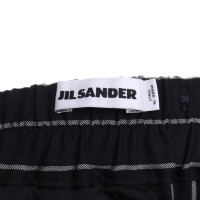 Jil Sander Pantalon en noir et blanc