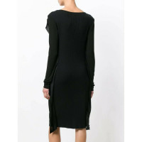 Jean Paul Gaultier Robe en Laine en Noir