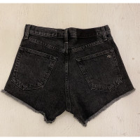 Rag & Bone Shorts aus Jeansstoff in Schwarz