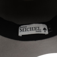 Maison Michel Hut/Mütze aus Wolle in Grau
