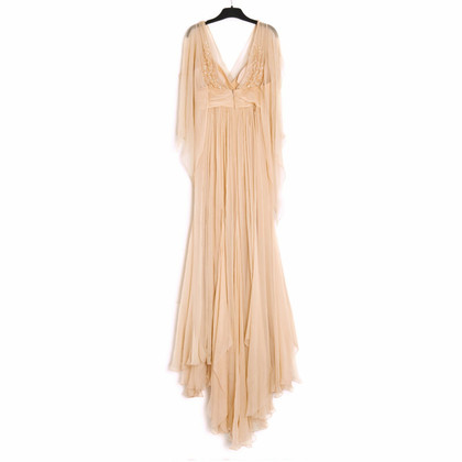 Elie Saab Dress Silk in Nude