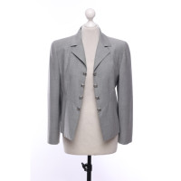 Red Valentino Jacket/Coat Wool in Grey