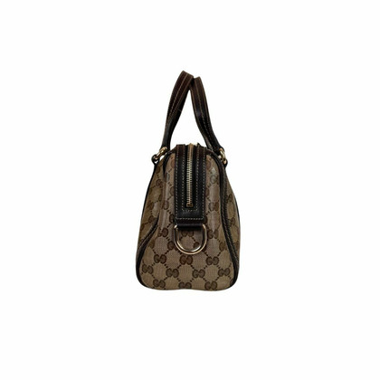 Gucci Handbag Canvas in Brown