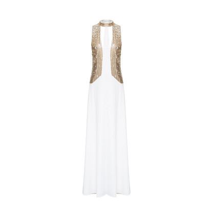 Genny Dress Viscose in White