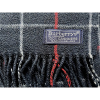 Burberry Sciarpa in Cashmere in Blu