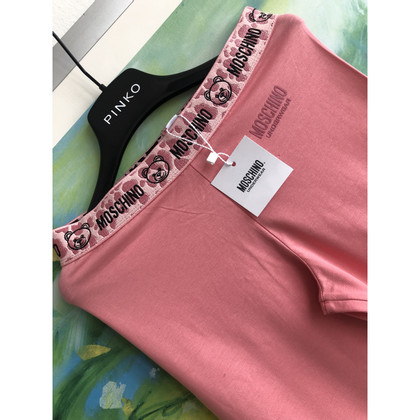 Moschino Jumpsuit aus Baumwolle in Rosa / Pink