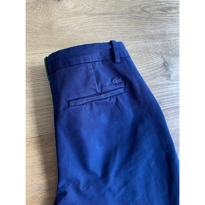 Lacoste Hose aus Baumwolle in Blau