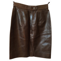 Christian Dior skirt in leather