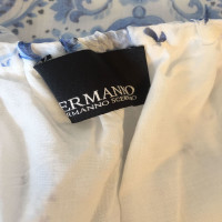 Ermanno Scervino Dress Silk in Blue