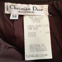 Christian Dior Jupe en cuir