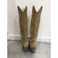 Pierre Hardy Bottes en daim