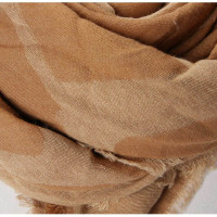 Escada Scarf/Shawl Cotton in Brown