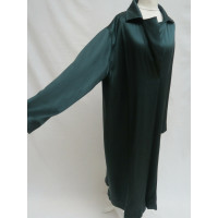 Bottega Veneta Kleid aus Seide in Grün