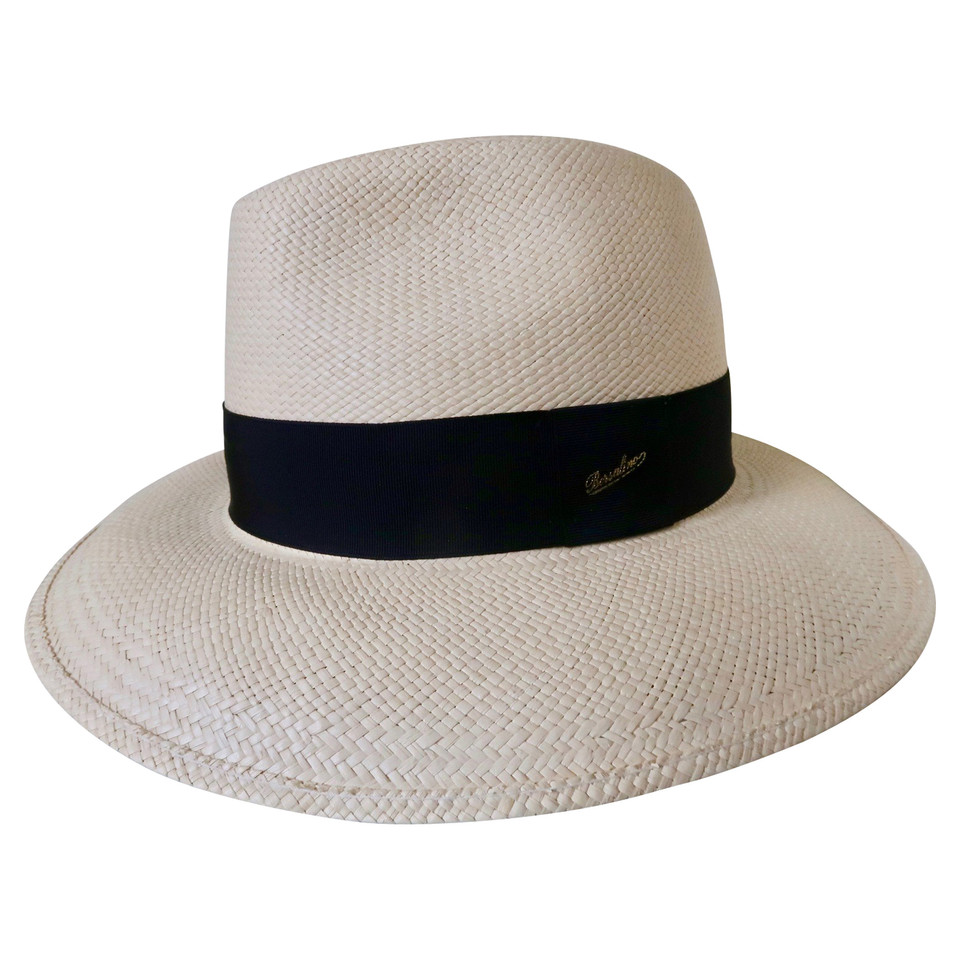 Borsalino Hat/Cap in Cream
