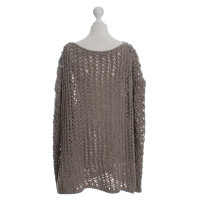 Iris Von Arnim tricot pull olive, taille 42