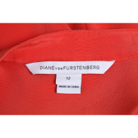 Diane Von Furstenberg Oberteil aus Seide in Rot
