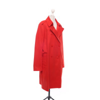 Strenesse Giacca/Cappotto in Cotone in Rosso
