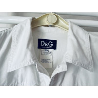 D&G Giacca/Cappotto in Cotone in Bianco