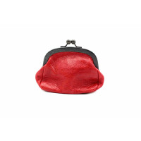 Balenciaga Täschchen/Portemonnaie aus Leder in Rot