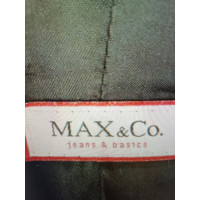 Max & Co Veste/Manteau en Cuir en Kaki