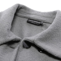 Emporio Armani Jacket/Coat Wool in Grey