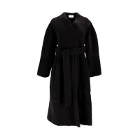 The Row Jacket/Coat Fur in Black