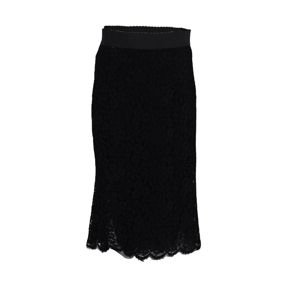Dolce & Gabbana Skirt Cotton in Black