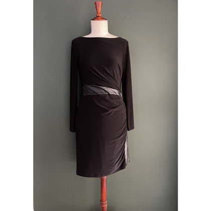 Ralph Lauren Kleid aus Viskose in Schwarz