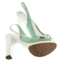 Dolce & Gabbana Sandaletten aus Lackleder