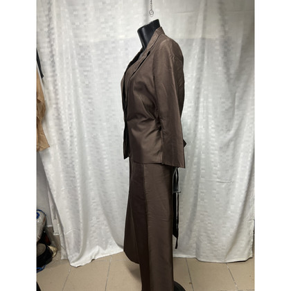 Max Mara Dress Cotton in Brown